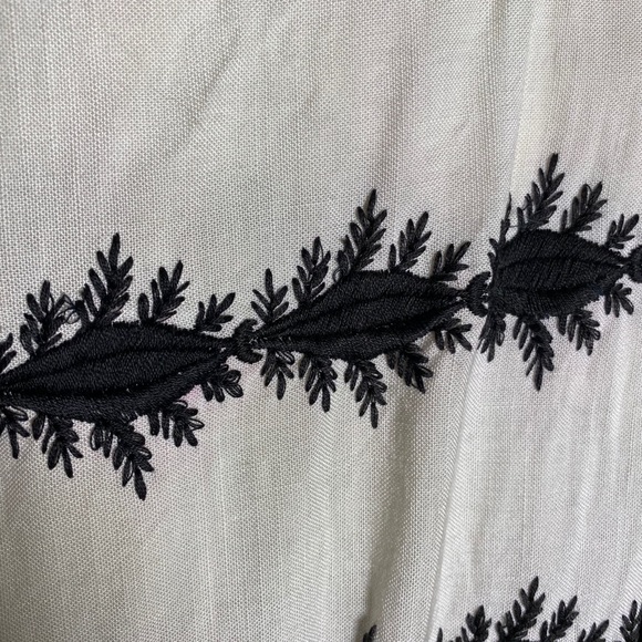 Autentic Vintage 1960’s Wiggle Linen B/W 8-10 - Picture 8 of 11